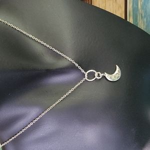 SOLD .... Half Moon necklace